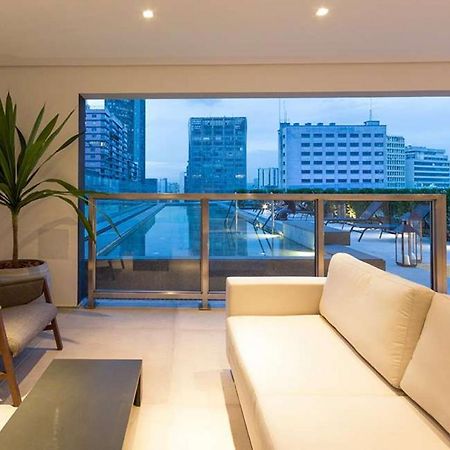 Loft Com Piscina, Academia, 100 Metros Do Metro Apartment São Paulo Ngoại thất bức ảnh
