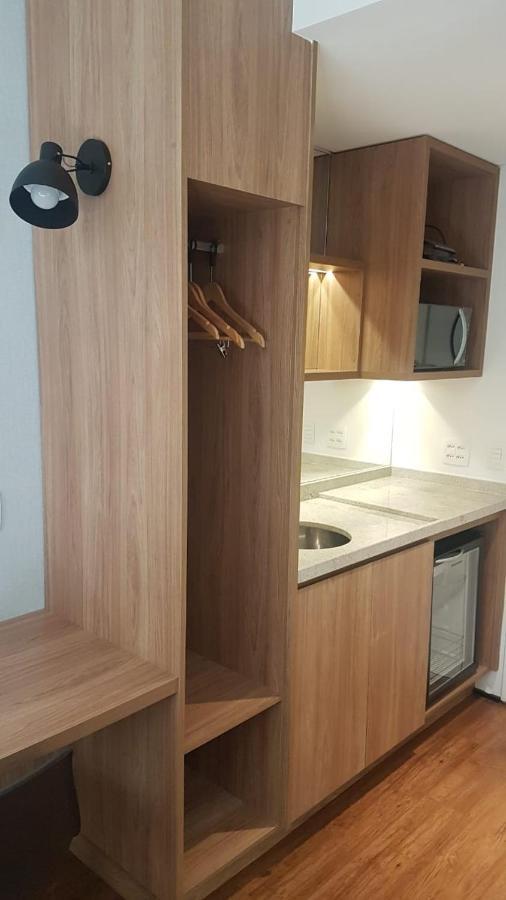 Loft Com Piscina, Academia, 100 Metros Do Metro Apartment São Paulo Ngoại thất bức ảnh