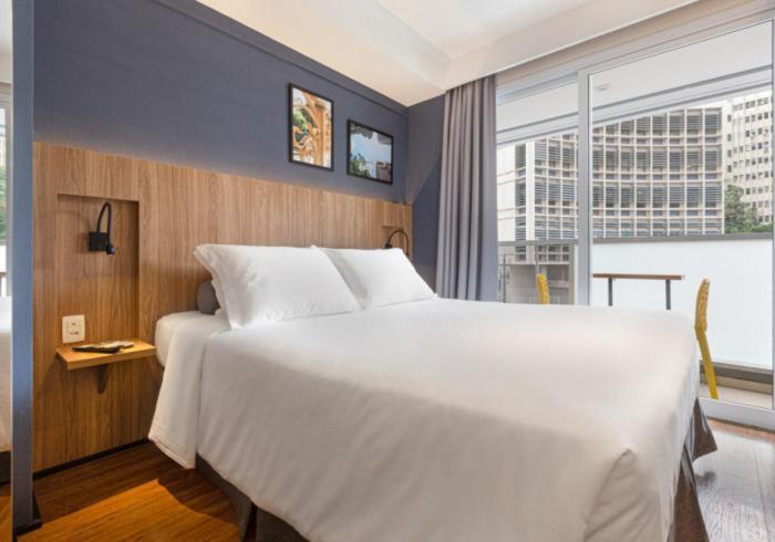 Loft Com Piscina, Academia, 100 Metros Do Metro Apartment São Paulo Ngoại thất bức ảnh