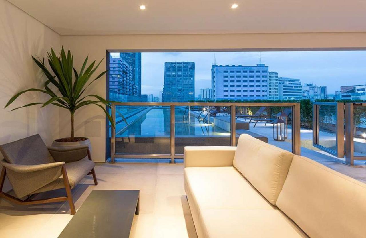 Loft Com Piscina, Academia, 100 Metros Do Metro Apartment São Paulo Ngoại thất bức ảnh